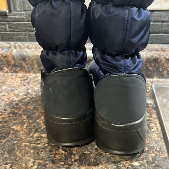 Pajar Canada "Toboggan 2.0" Tall Nylon Boots dark blue size 8.5 - Picture 9 of 16